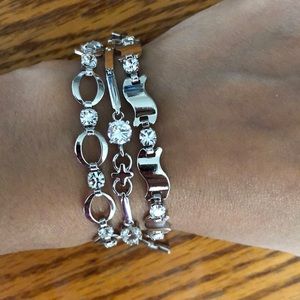 Three different design bracelet